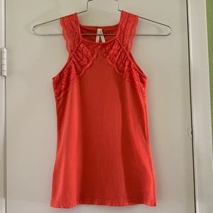 Cotton Coral Halter